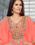 Necklace pattern Kaftan with Golden Work